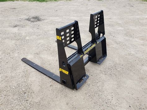 skid steer pallet fork attachment|replacement pallet forks for sale.